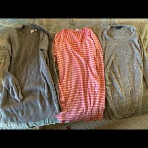 Gap and Mix maternity sweater lot.